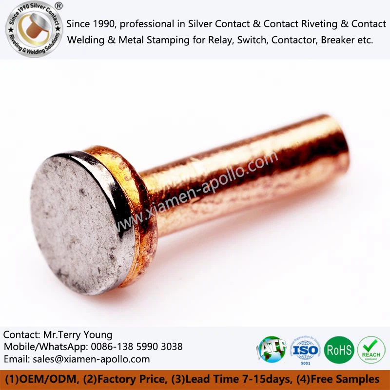 Контакт з вольфрамом для вимикача